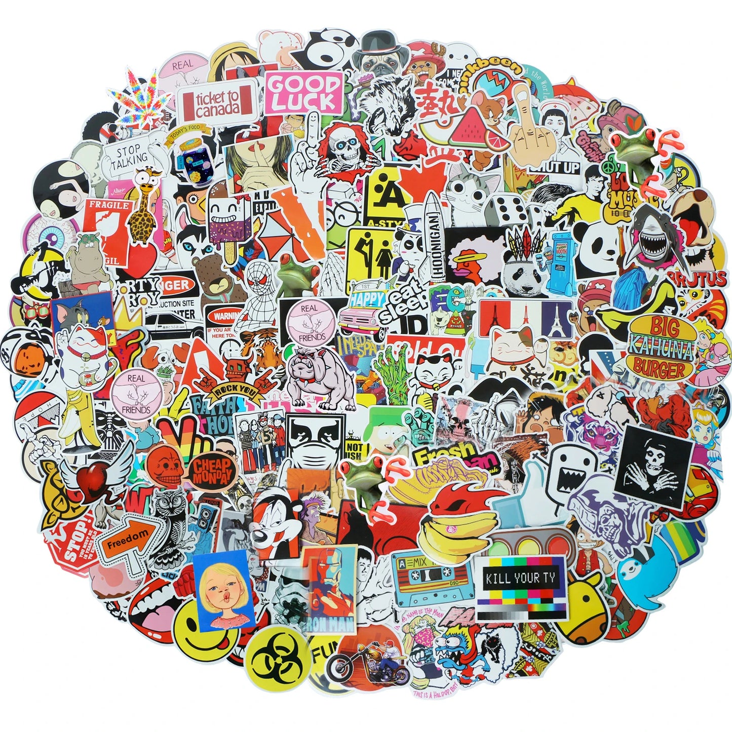 10 pcs Random Assorted Stickers